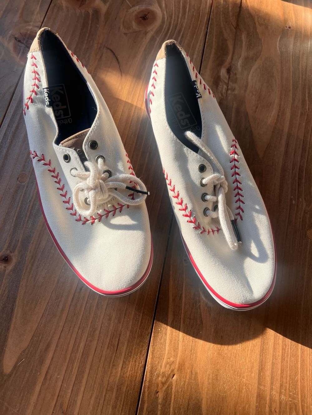 Keds Baseball Stitch Canvas Sneakers Women’s Size 5